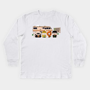 Breaking Park Kids Long Sleeve T-Shirt